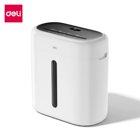 เครื่องทำลายเอกสาร DELI ET001-WH-01 6แผ่น ใช้งานต่อเนื่อง 5นาที_0