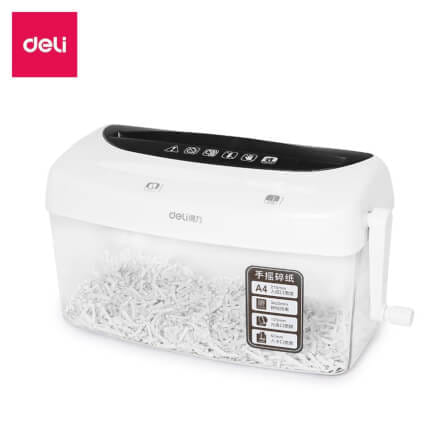 เครื่องย่อยกระดาษ 4ลิตร DELI 9935-WH-01 สีขาว_0