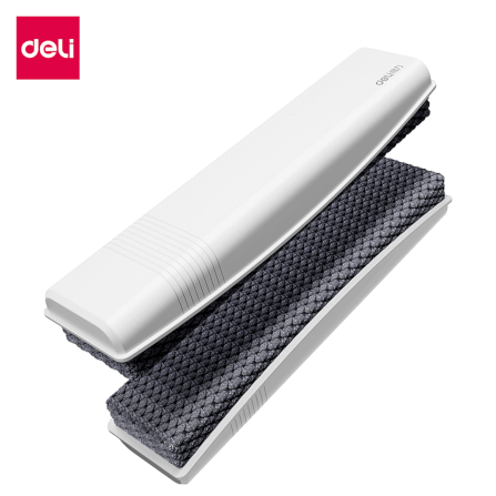 แปรงลบกระดานไวท์บอร์ด DELI MB407-WH-01 ขนาด 4.4X18.8X2.6 CM_0