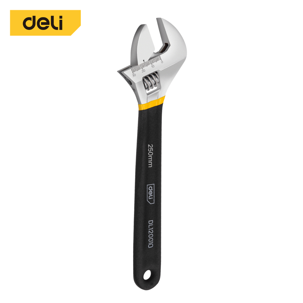 ประแจเลื่อน DELI DL120010-BK-01 10นิ้ว_0