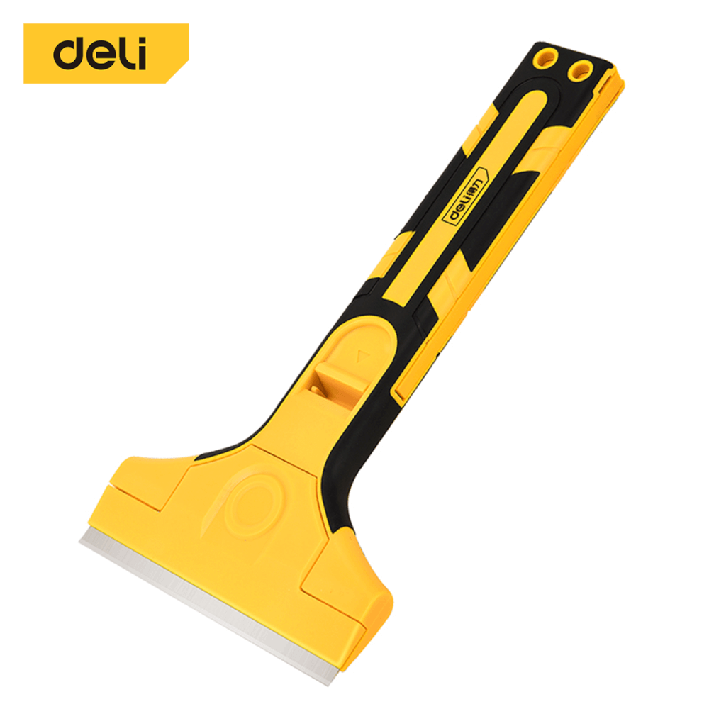 มีดขูดสี DELI DL4723Z-YL-01 200X103 มม. สีเหลือง