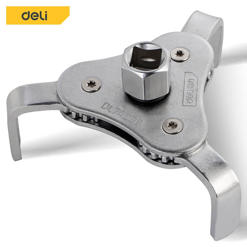 ตัวถอดกรองน้ำมันเครื่อง DELI DL7400B-SL-01 3ขา 55-115มม._0