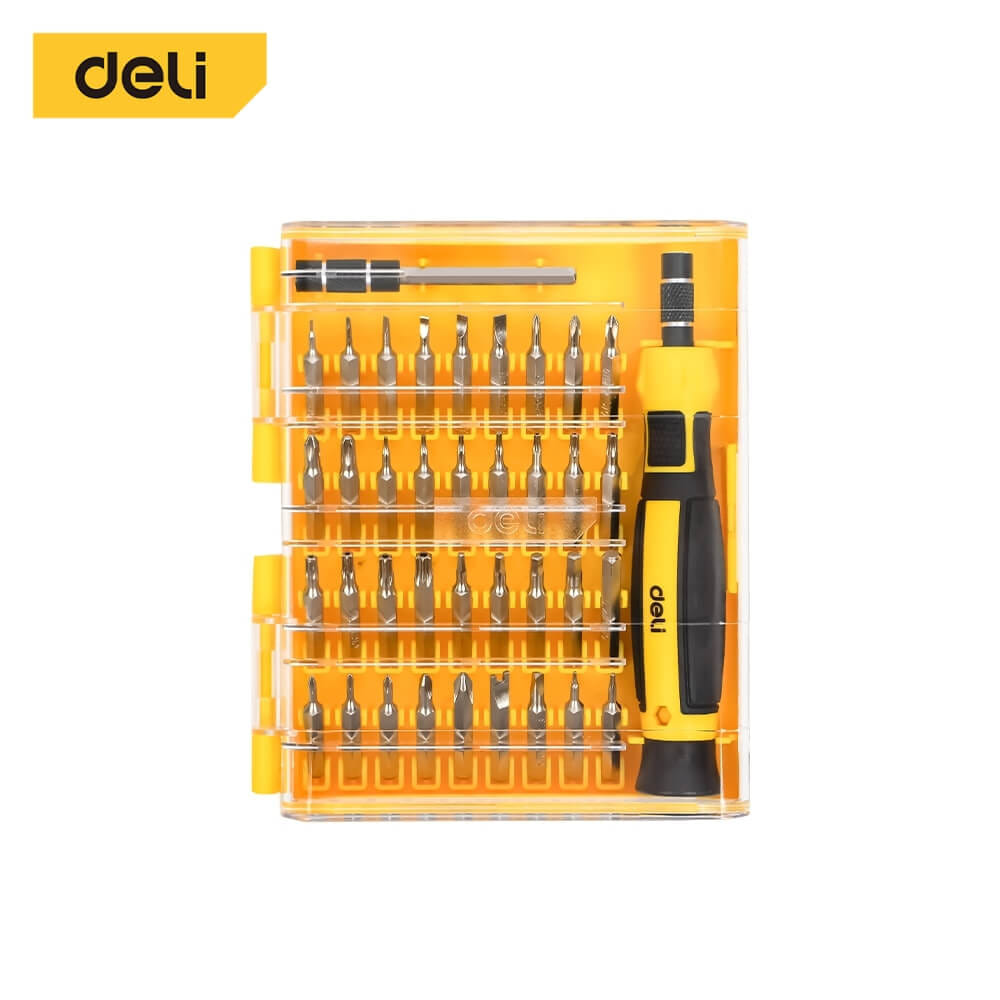 ชุดไขควงเปลี่ยนหัว DELI EDL3538J-YL-01 38ชิ้น