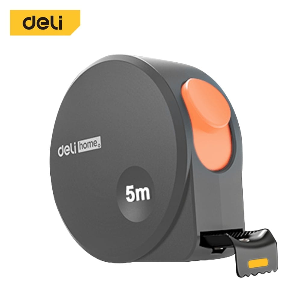 ตลับเมตร DELI HT8519C-OR-01 5 เมตร สีส้ม