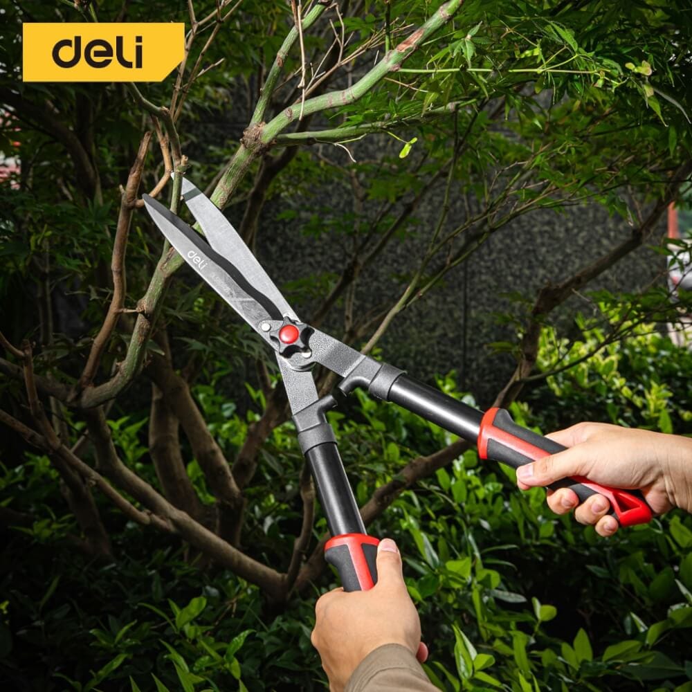 กรรไกรตัดกิ่ง DELI EDL580421-RD-01 26.5นิ้ว สีเขียว_1
