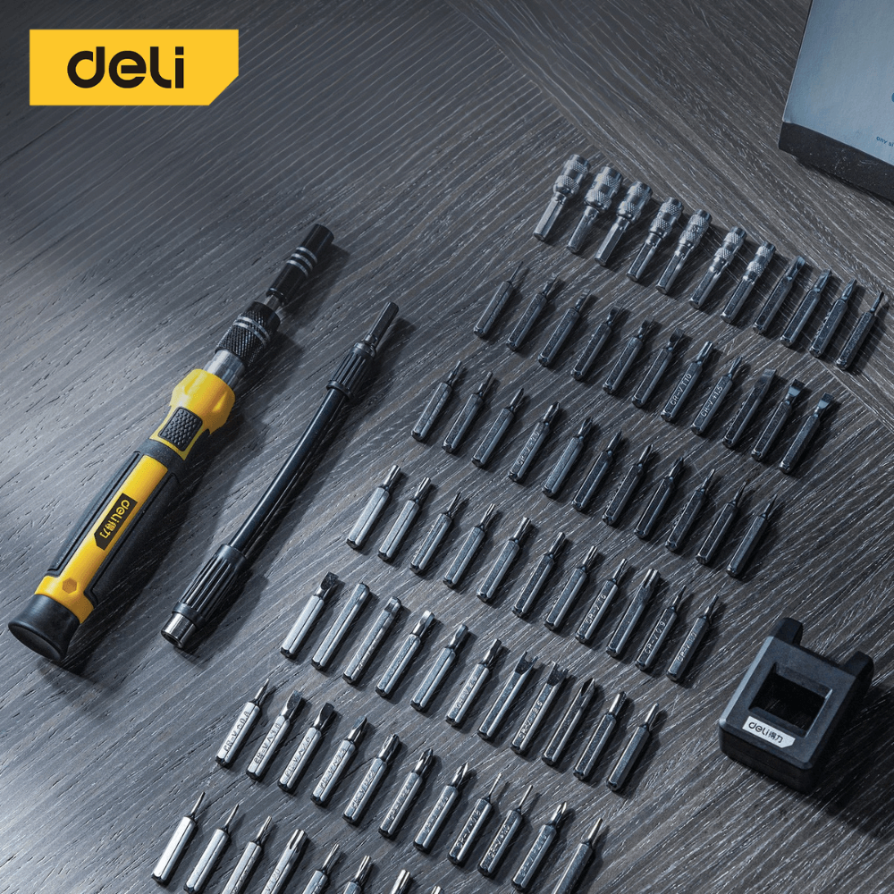 ชุดไขควงเปลี่ยนหัว DELI DL1085D-YL-01 85ชิ้น_2