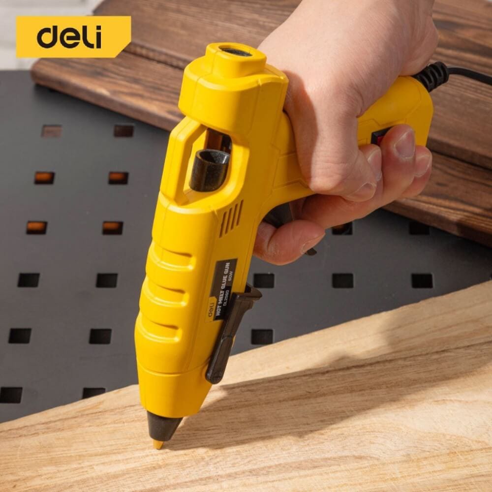ปืนยิงกาว DELI EDL2560-YL-01 60วัตต์ สีเหลือง_2