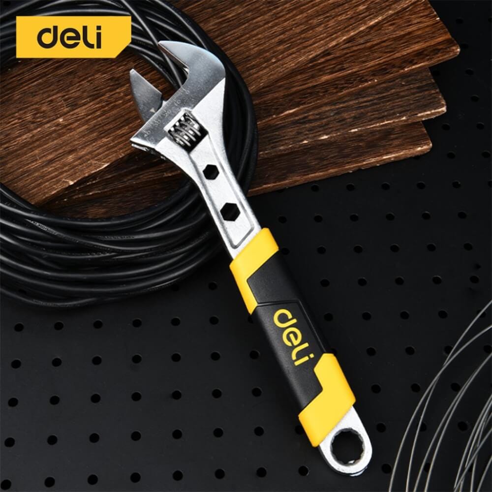 ประแจเลื่อน DELI EDL30110-SL-01 10นิ้ว_2