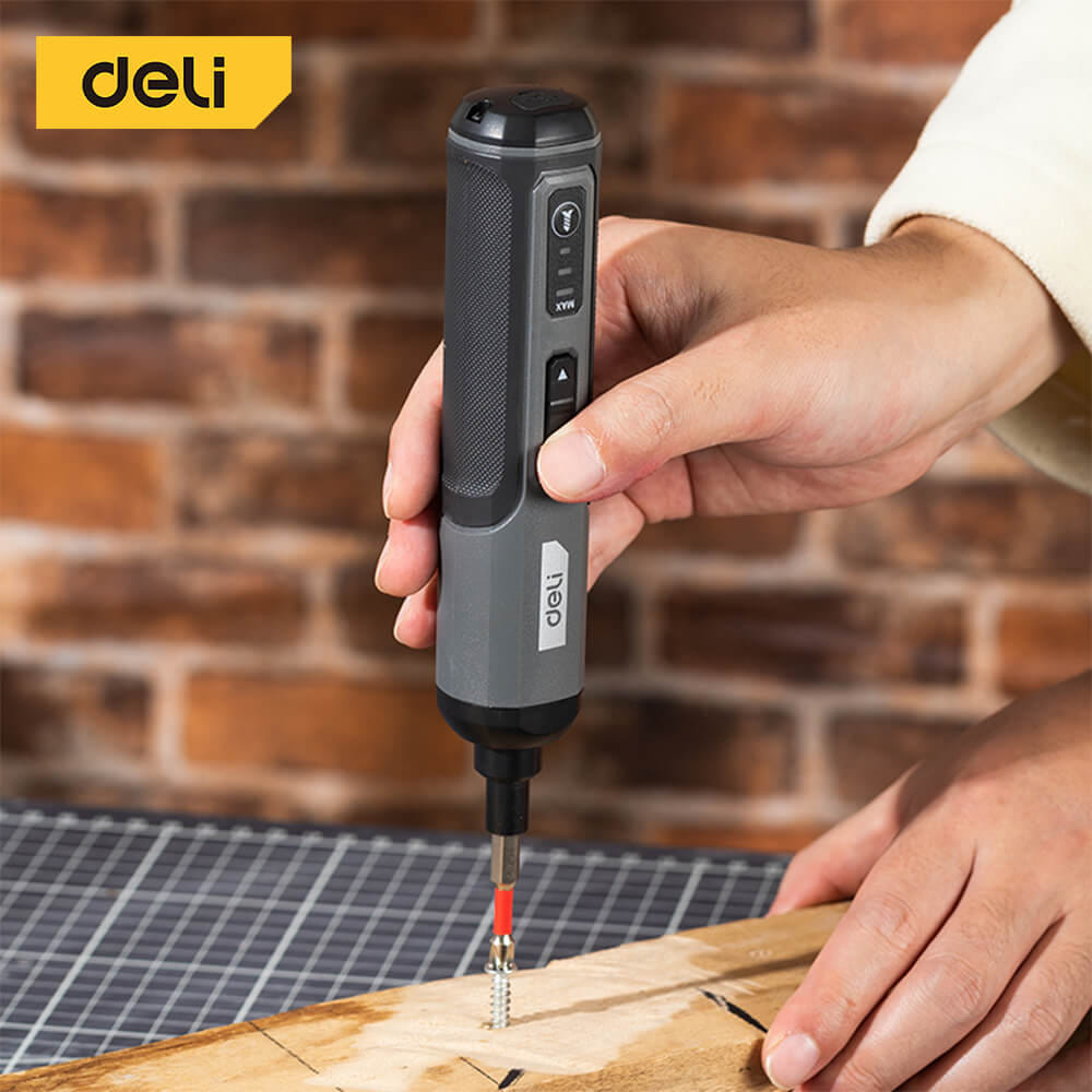 สว่านไขควงไฟฟ้า DELI EDC161-BK-01 26หัว สีดำ_3