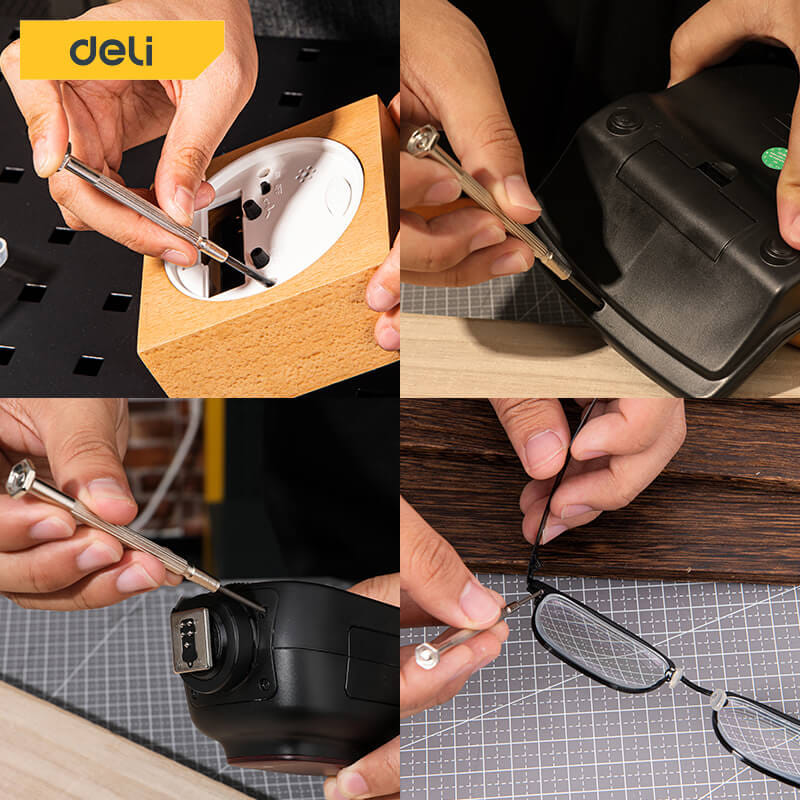 ไขควงซ่อมนาฬิกา DELI EDL3206-SL-01 6ชิ้น_3