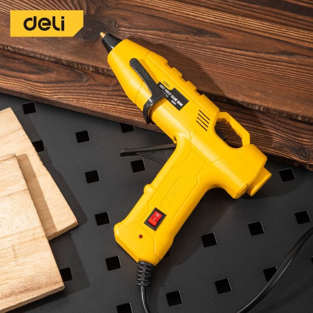 ปืนยิงกาว DELI DL5044-YL-01 20วัตต์ สีเหลือง_4