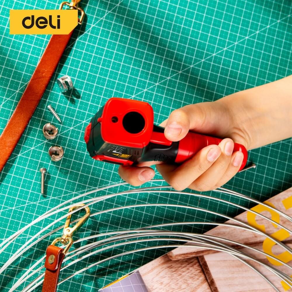 เครื่องวัดอุณหภูมิอินฟราเรด DELI EDL333550-YL-01 สีแดง_4