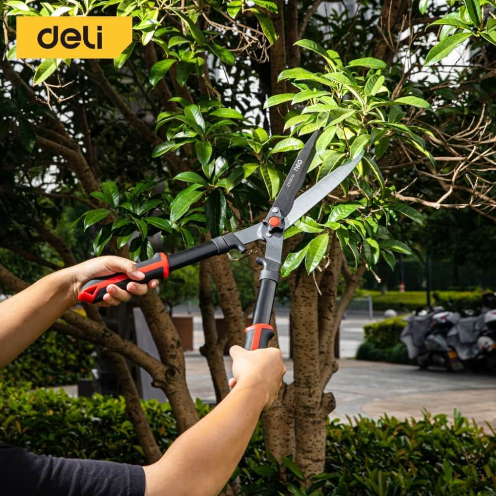 กรรไกรตัดกิ่ง DELI EDL580421-RD-01 26.5นิ้ว สีเขียว_4