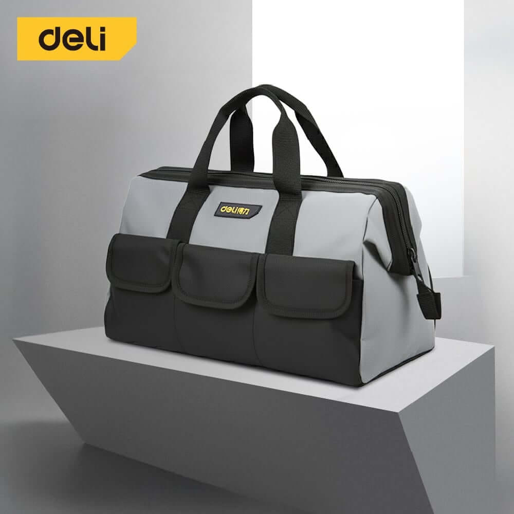 กระเป๋าเครื่องมือช่าง DELI DL430013-GR-01 สีเทา_4