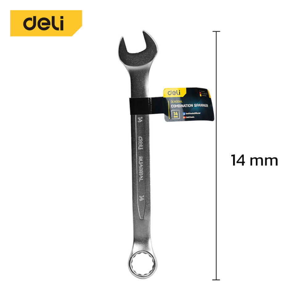 ประแจปากตาย DELI EDL140014L-SL-01 14มม_4
