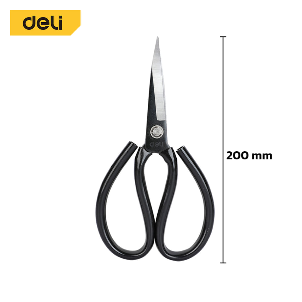กรรไกร DELI EDL2615-BK-01 8นิ้ว