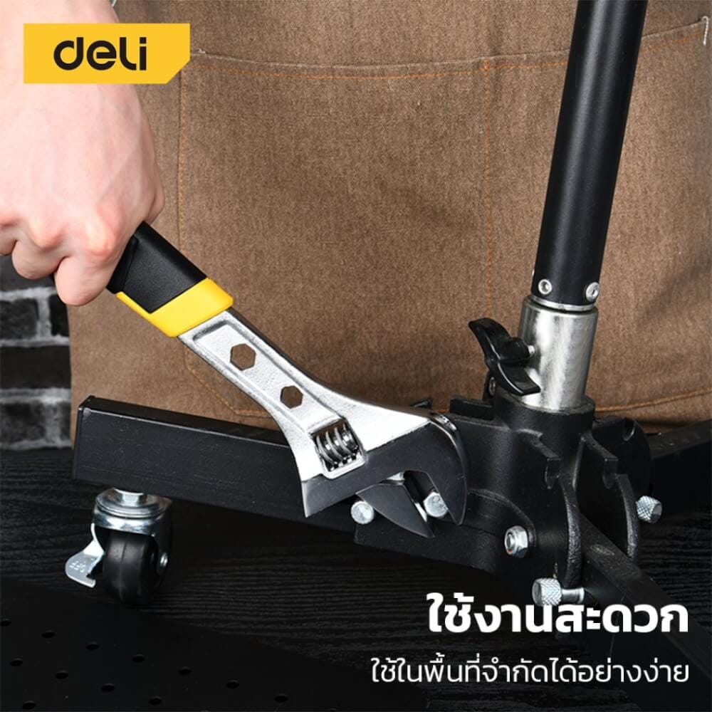 ประแจเลื่อน DELI EDL30110-SL-01 10นิ้ว_4