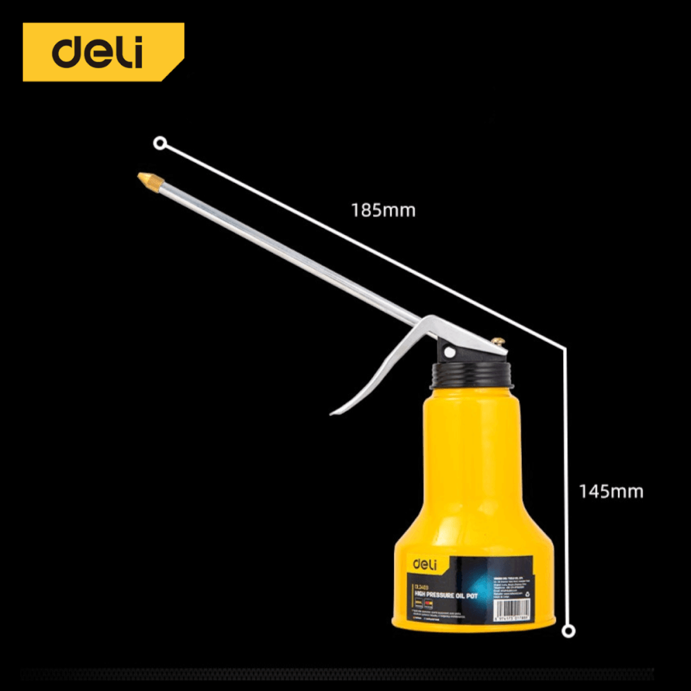 กาหยอดน้ำมัน DELI EDL2403-YL-01 300มล สีเหลือง_6
