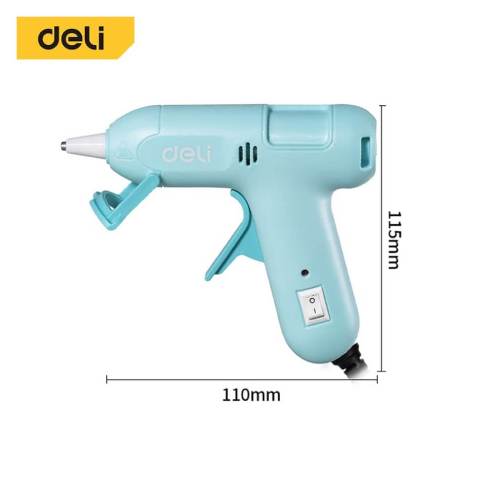 ปืนยิงกาว DELI EDL390021-BL-01 20วัตต์ สีฟ้า_6