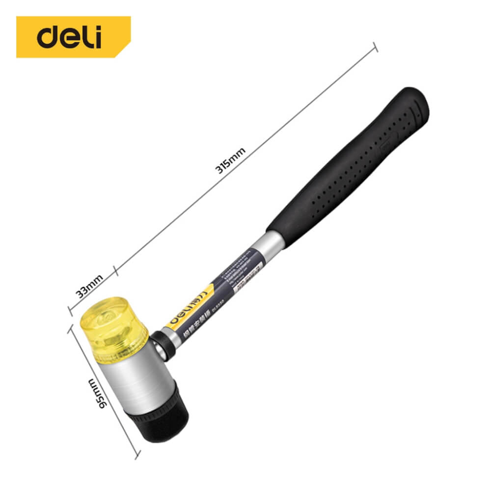ค้อนยาง DELI EDL5340-SL-01 40มม สีเหลือง_6