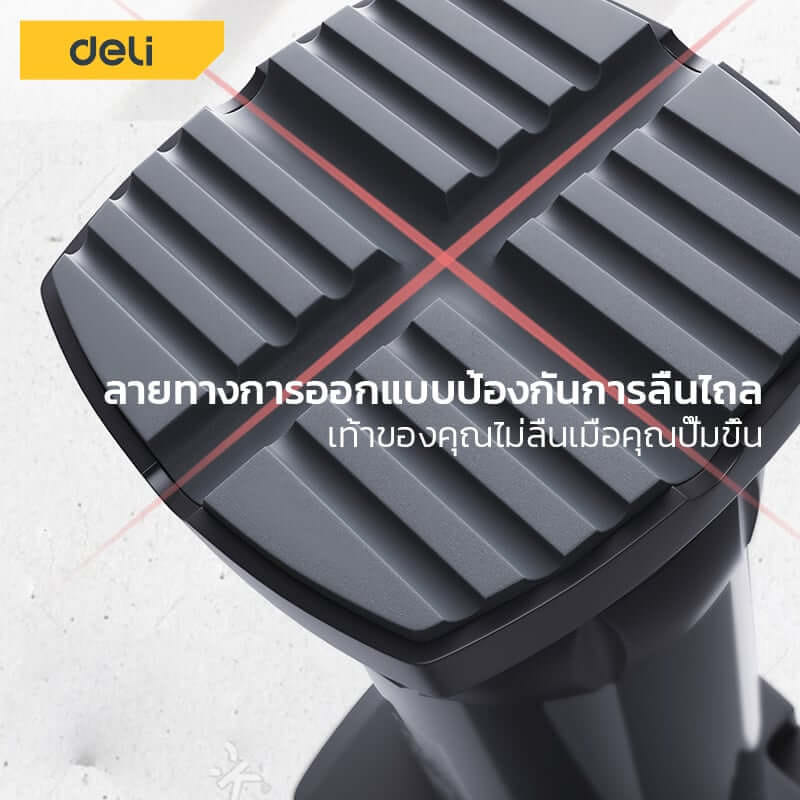 เครื่องสูบลม DELI DL880002-BK-01 80PSI สีดำ_7