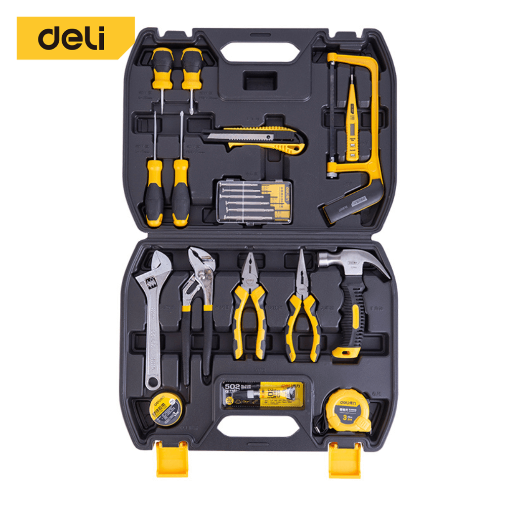 ชุดเครื่องมือช่าง DELI DL1021-BK-01 21ชิ้น_5