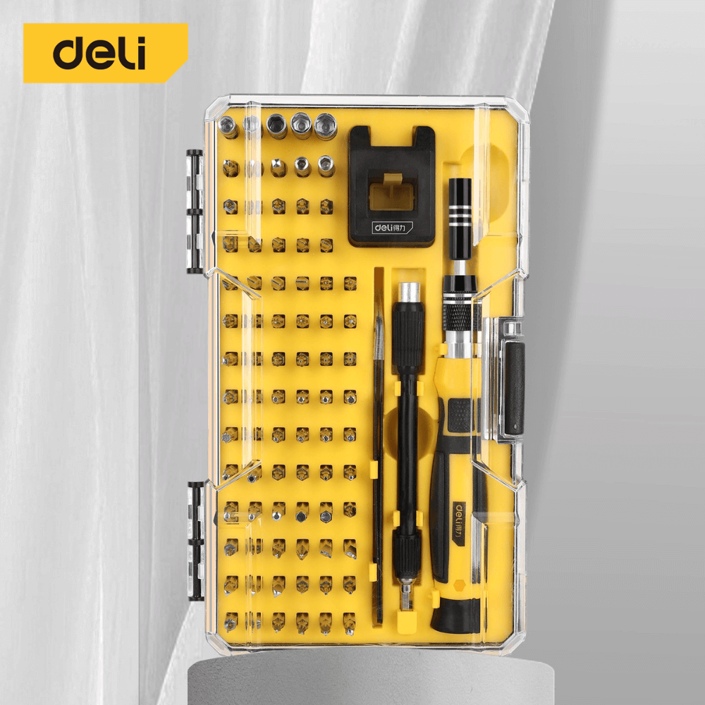 ชุดไขควงเปลี่ยนหัว DELI DL1085D-YL-01 85ชิ้น_7