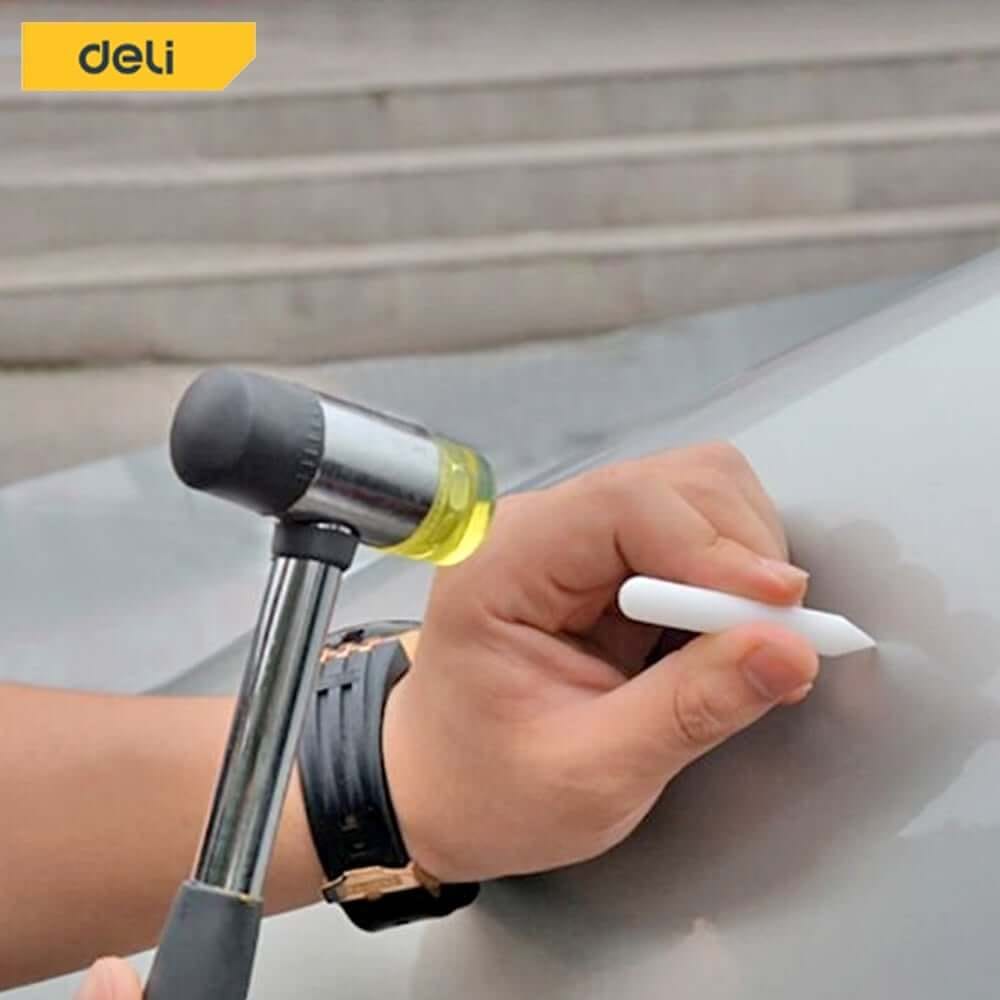 ค้อนยาง DELI DL5330-SL-01 30มม สีเหลือง_8