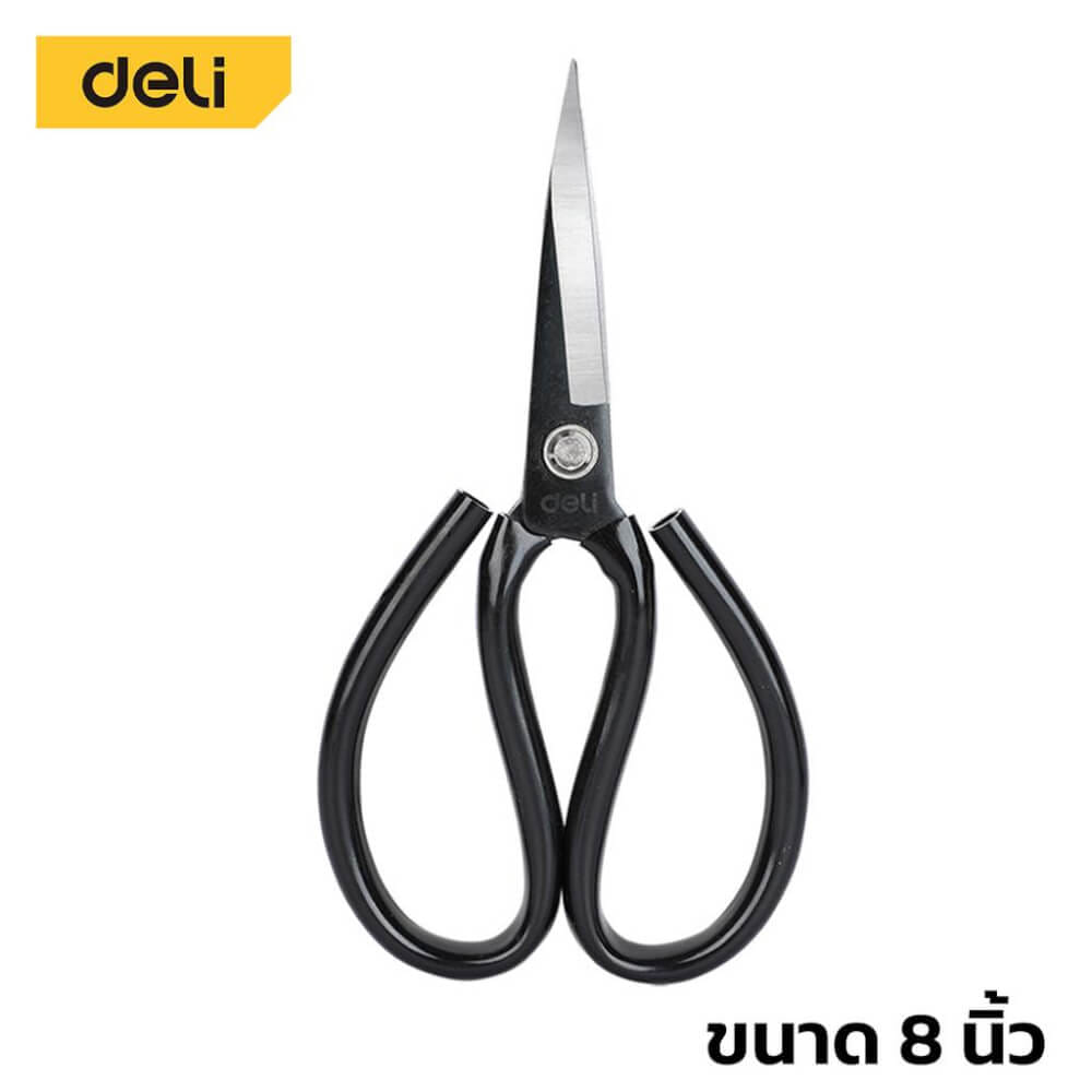 กรรไกร DELI EDL2615-BK-01 8นิ้ว_6
