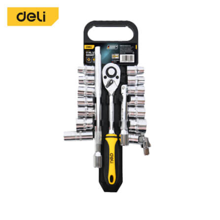 ชุดประเเจ DELI EDL2017T-YL-01 17 ชิ้น 1/2 นิ้ว_0