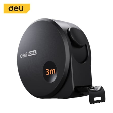 ตลับเมตร DELI HT8316-BK-01 3 เมตร สีดำ
