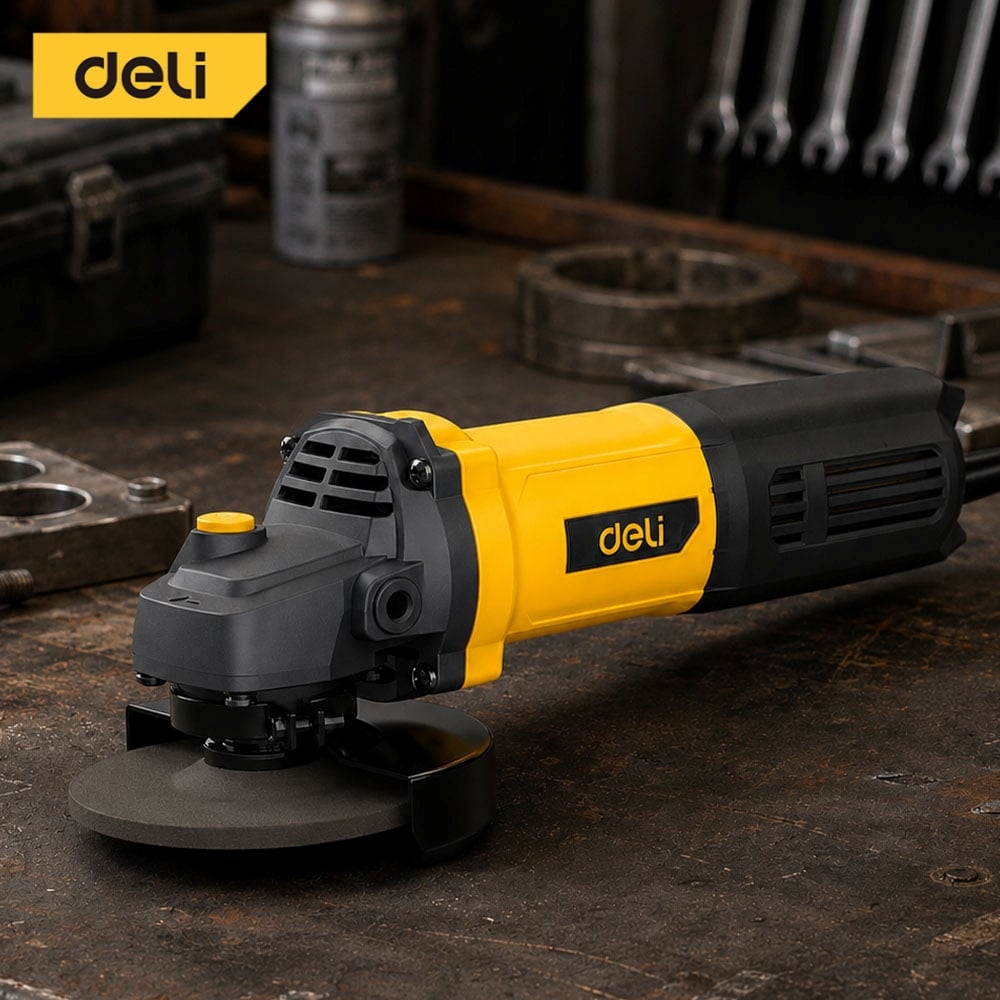 เครื่องเจียรไฟฟ้า DELI EDL-JM100-E1-YL-01 750W สีเหลือง_2