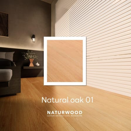 พื้น SPC คลิกล็อค พร้อมโฟม IXPE NATURWOOD หนา 5 มม. สี NATURAL OAK 01 (กล่อง 10 แผ่น ปูได้ 2.23 ตร.ม.)_1