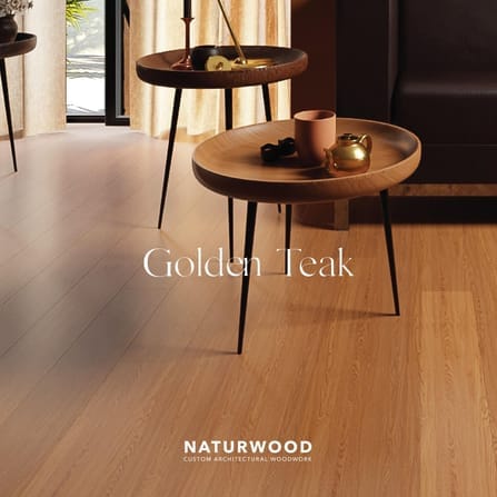 พื้น SPC คลิกล็อค พร้อมโฟม IXPE NATURWOOD หนา 5 มม. สี GOLDEN TEAK (กล่อง 10 แผ่น ปูได้ 2.23 ตร.ม.)_6