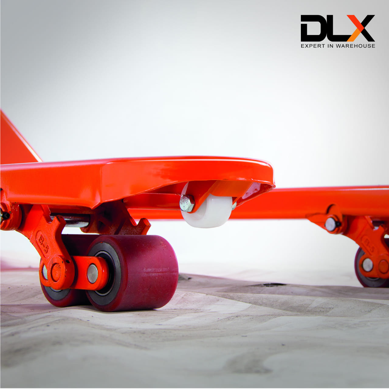 รถยกลากพาเลท DLX FORKLIFT 2.5 ตัน สีส้ม_2