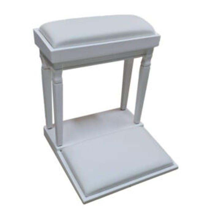 โต๊ะกราบ EGGWHITE 50 X 50 X 54 ซม. สีขาว_0