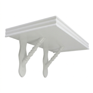 หิ้งพระนพเก้า EGGWHITE 18X32 นิ้ว สีขาว_2