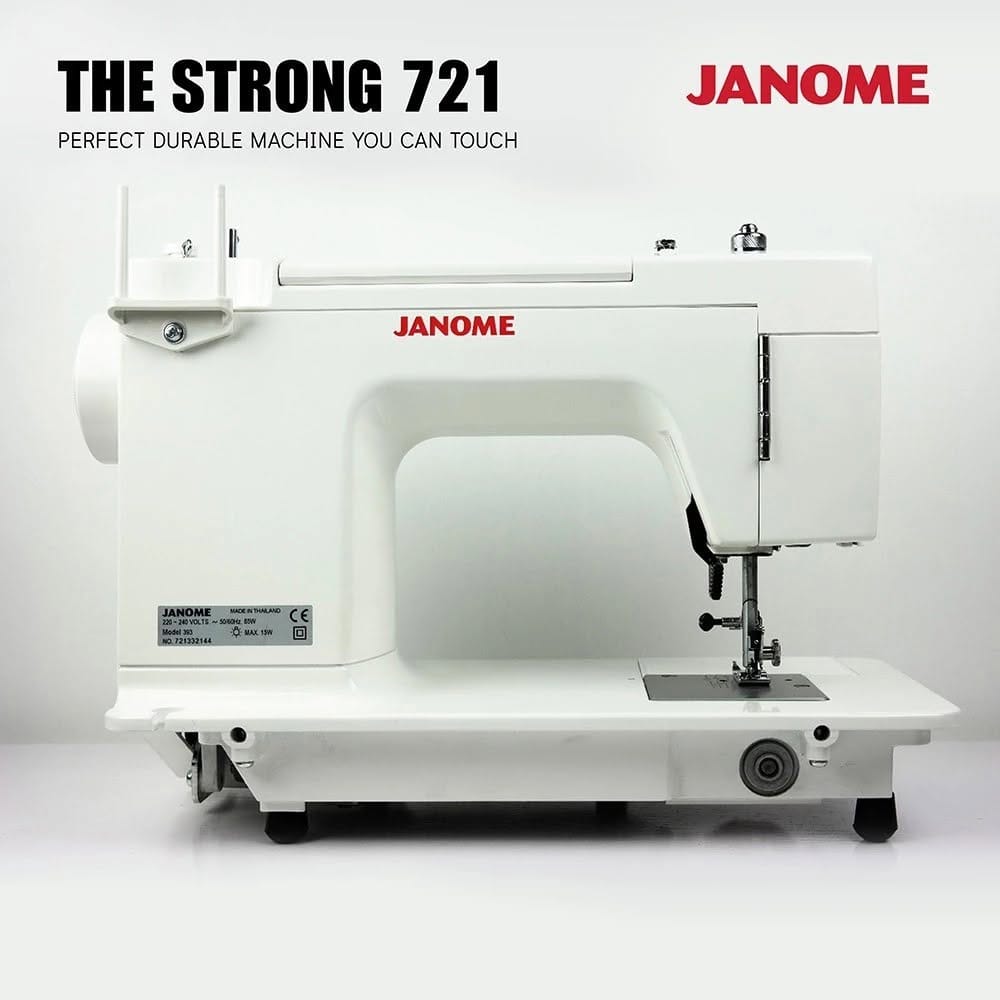 จักรเย็บผ้า ไฟฟ้า JANOME รุ่น OMJ721 แมคคานิค สีขาว (กระเป๋าหิ้ว)_3