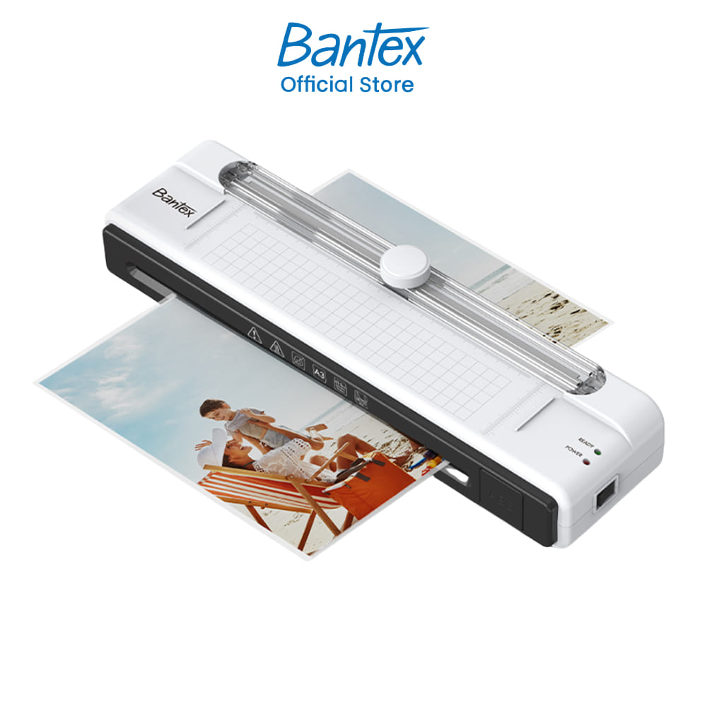 เครื่องเคลือบเอกสาร A3 BANTEX BB1703BX-WH-01 มีแท่นตัดในตัว 280มม._0