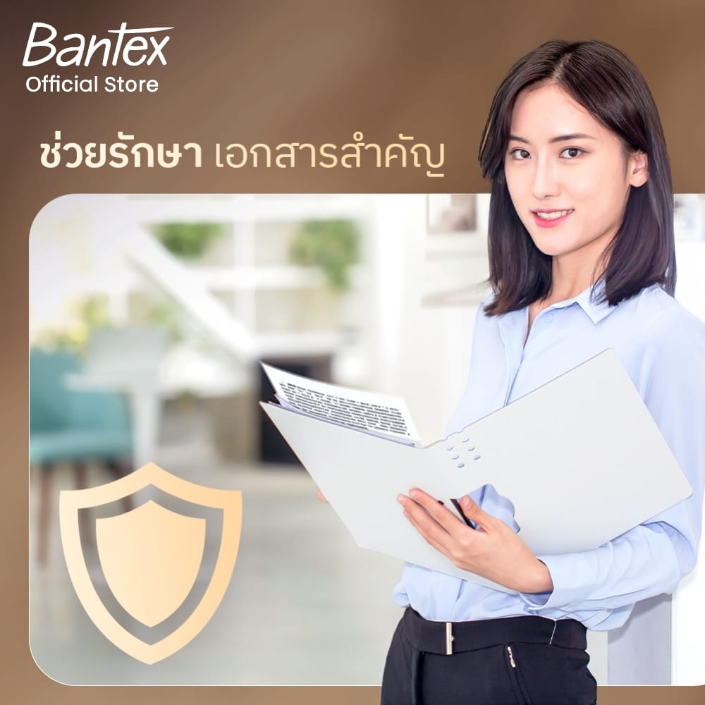 เครื่องเคลือบเอกสาร A3 BANTEX BB1703BX-WH-01 มีแท่นตัดในตัว 280มม._5