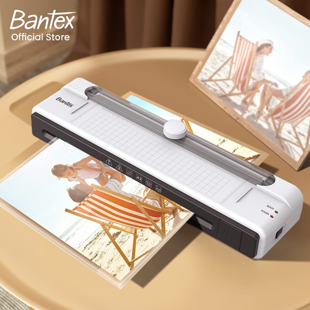 เครื่องเคลือบเอกสาร A3 BANTEX BB1703BX-WH-01 มีแท่นตัดในตัว 280มม._6
