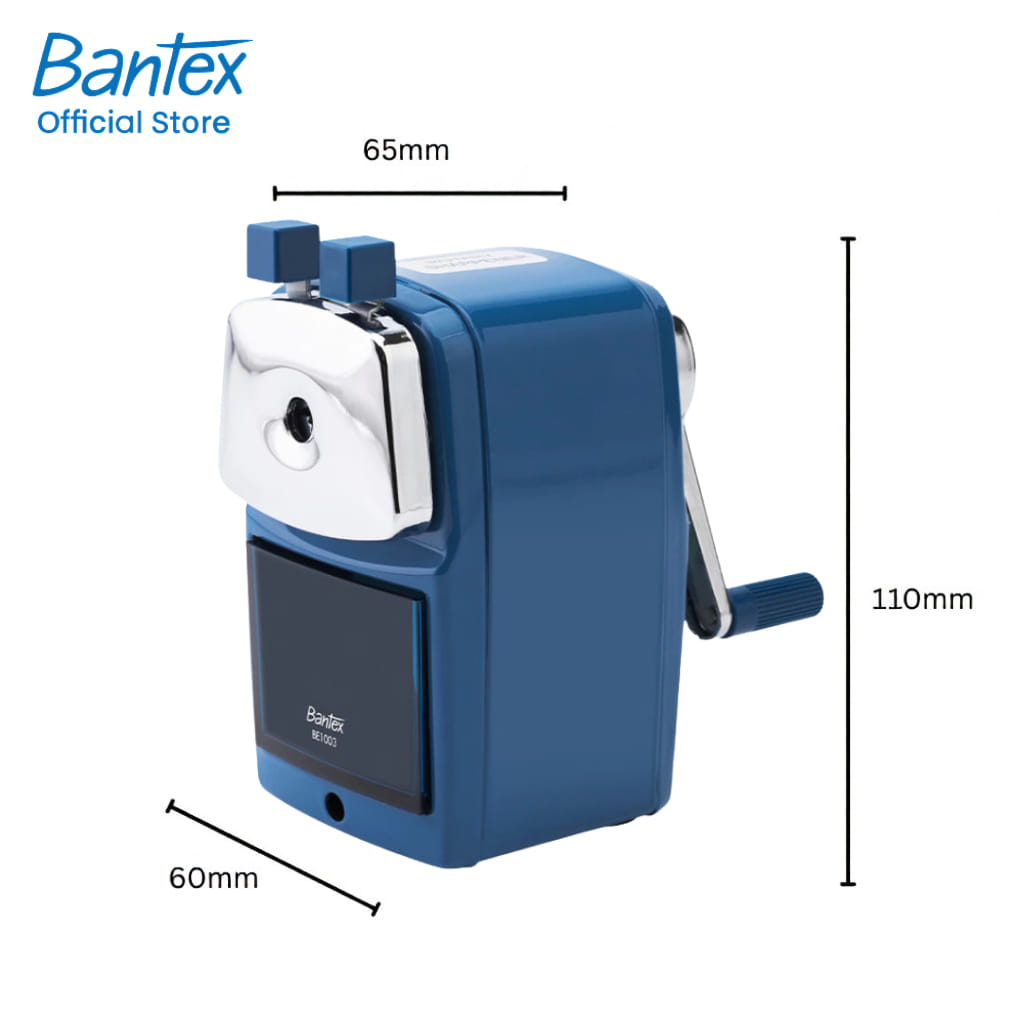 กบเหลาดินสอ BANTEX BE1003-BL-01 สีน้ำเงิน_6