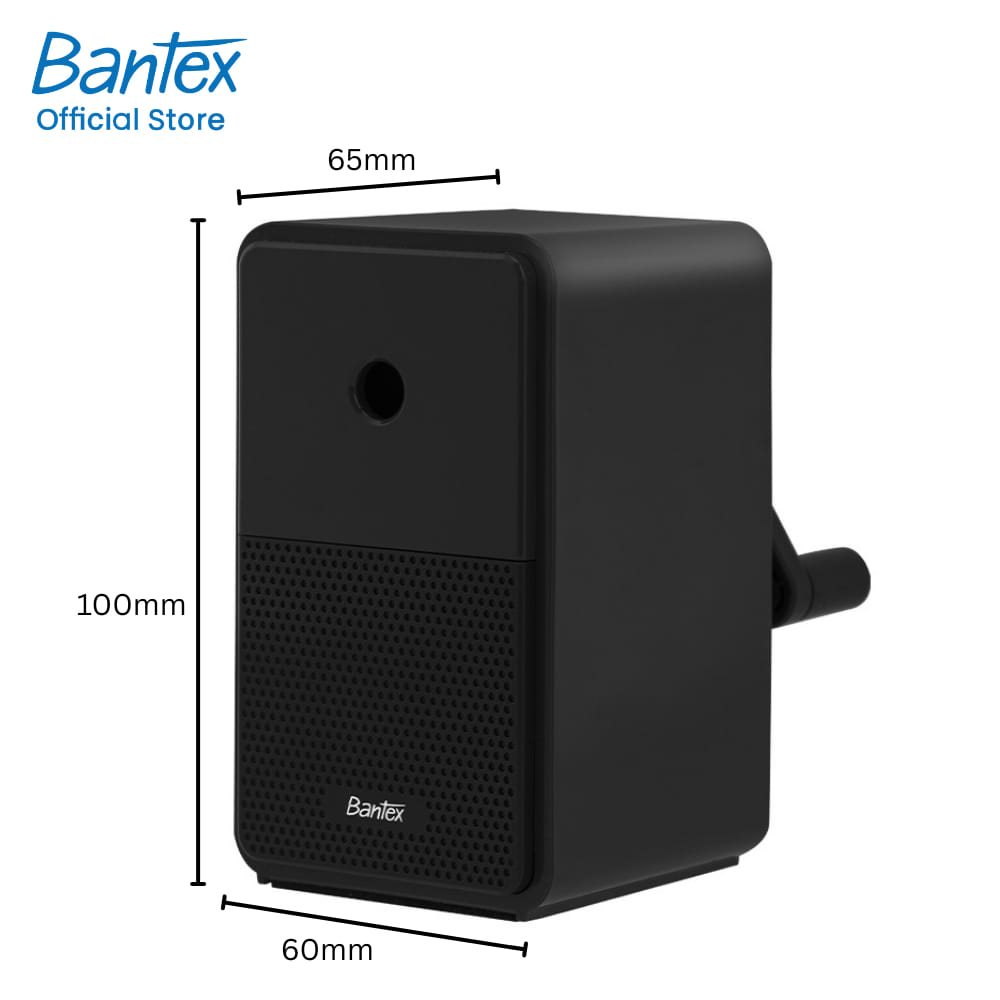 กบเหลาดินสอ BANTEX BE1004-BK-01 สีดำ_6