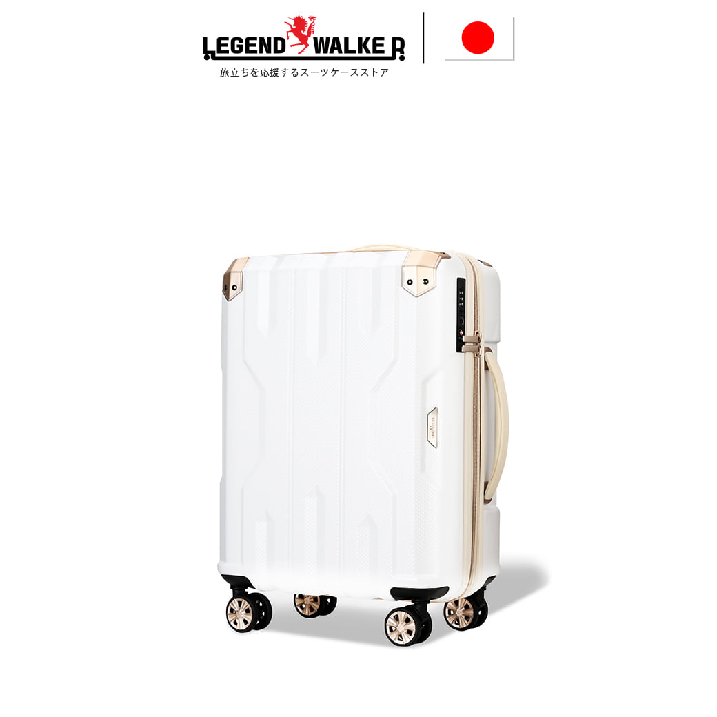 กระเป๋าเดินทาง 18 นิ้ว LEGEND WALKER รุ่น SPATHA 5109 สีขาว
