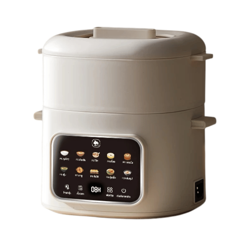 หม้ออเนกประสงค์ CAMEL D134-16L ความจุ 1.6 ลิตร สีครีม_0