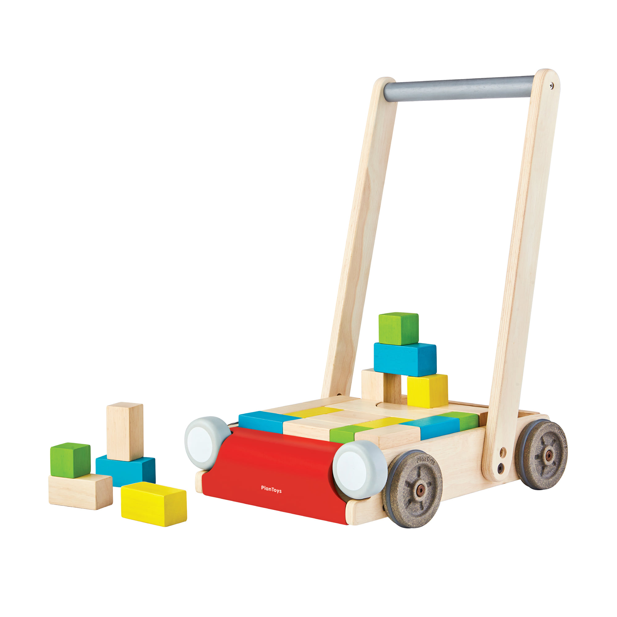 ชุดของเล่นไม้ PLANTOYS รถผลักเดินเด็กเตาะแตะ สำหรับเด็กอายุ 9 เดือนขึ้นไป_0
