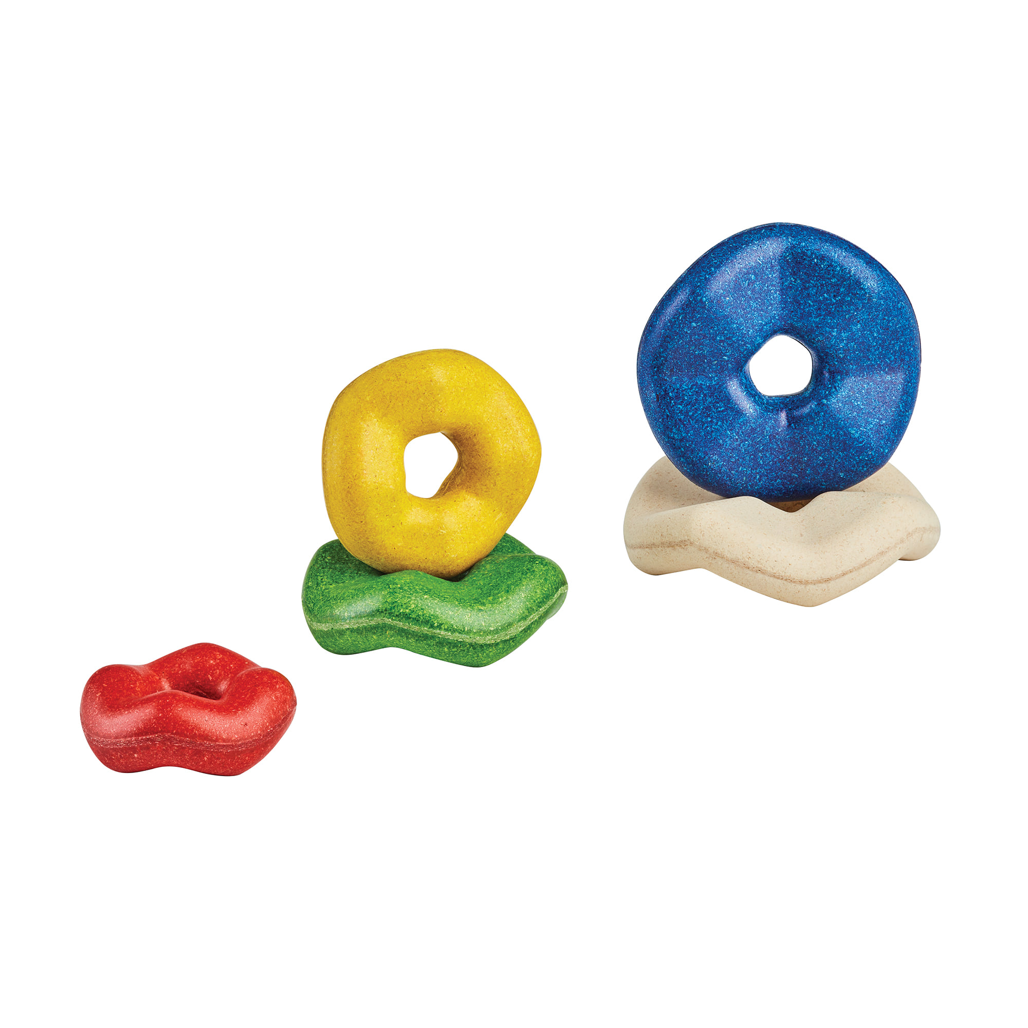 ชุดของเล่นไม้ PLANTOYS วงคลื่นเรียงซ้อน สำหรับเด็กอายุ 5 เดือนขึ้นไป_4
