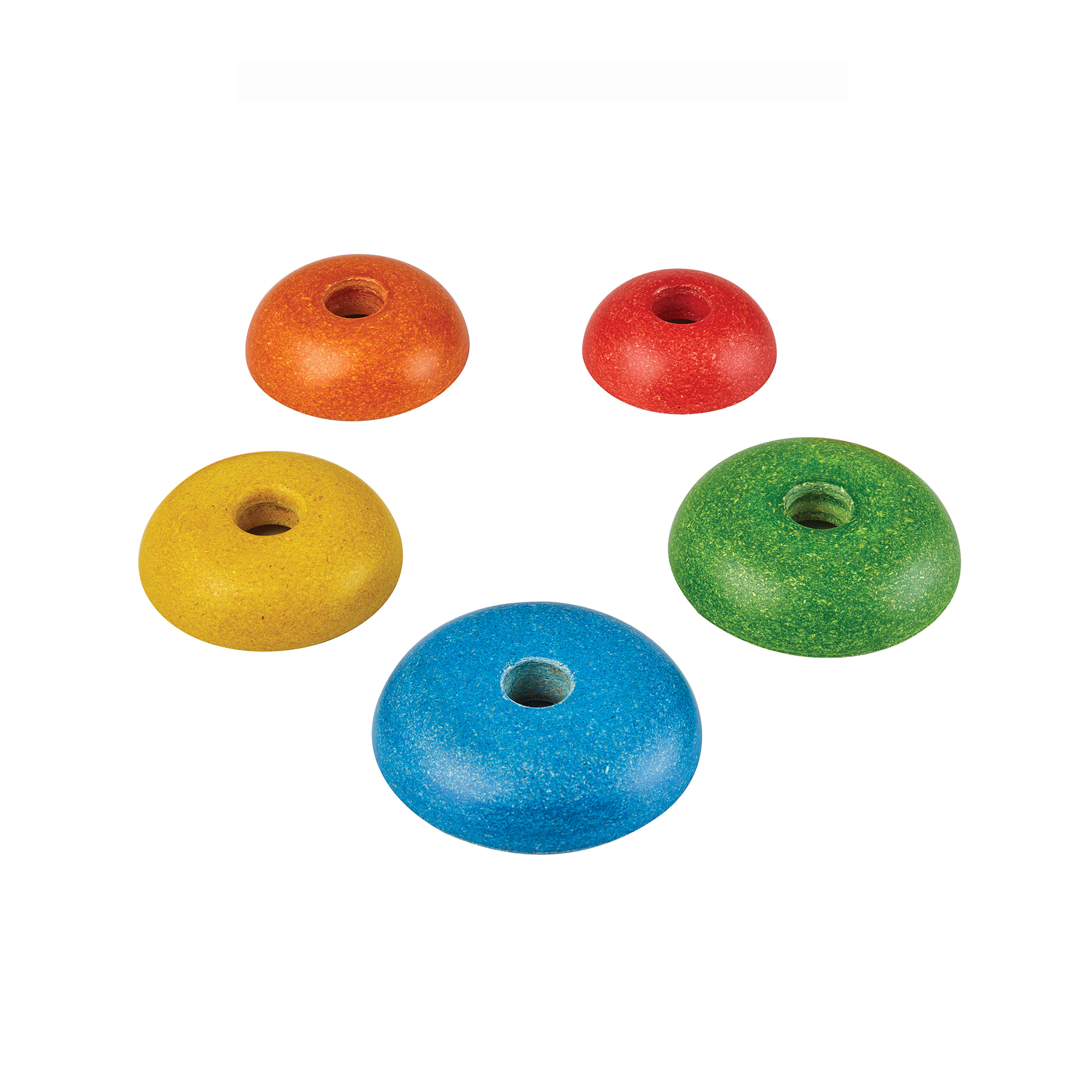 ชุดของเล่นไม้ PLANTOYS วงแหวนสวมหลัก - หมี สำหรับเด็กอายุ 12 เดือนขึ้นไป_3
