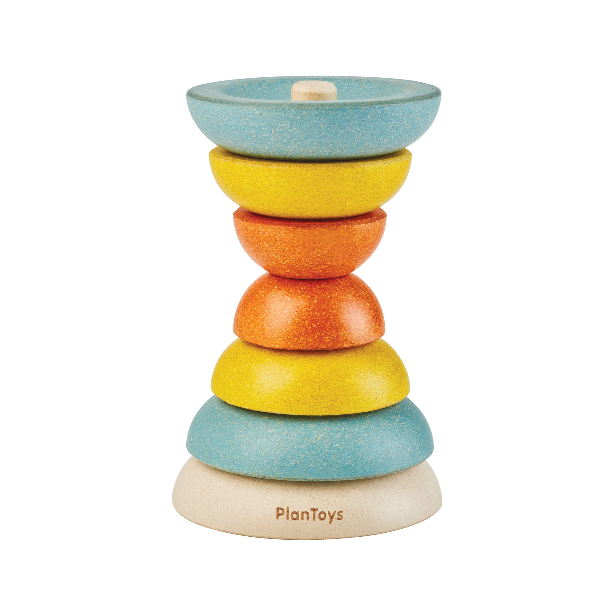 ชุดของเล่นไม้ PLANTOYS วงแหวนเรียงซ้อน - ถ้วย สำหรับเด็กอายุ 12 เดือนขึ้นไป_2