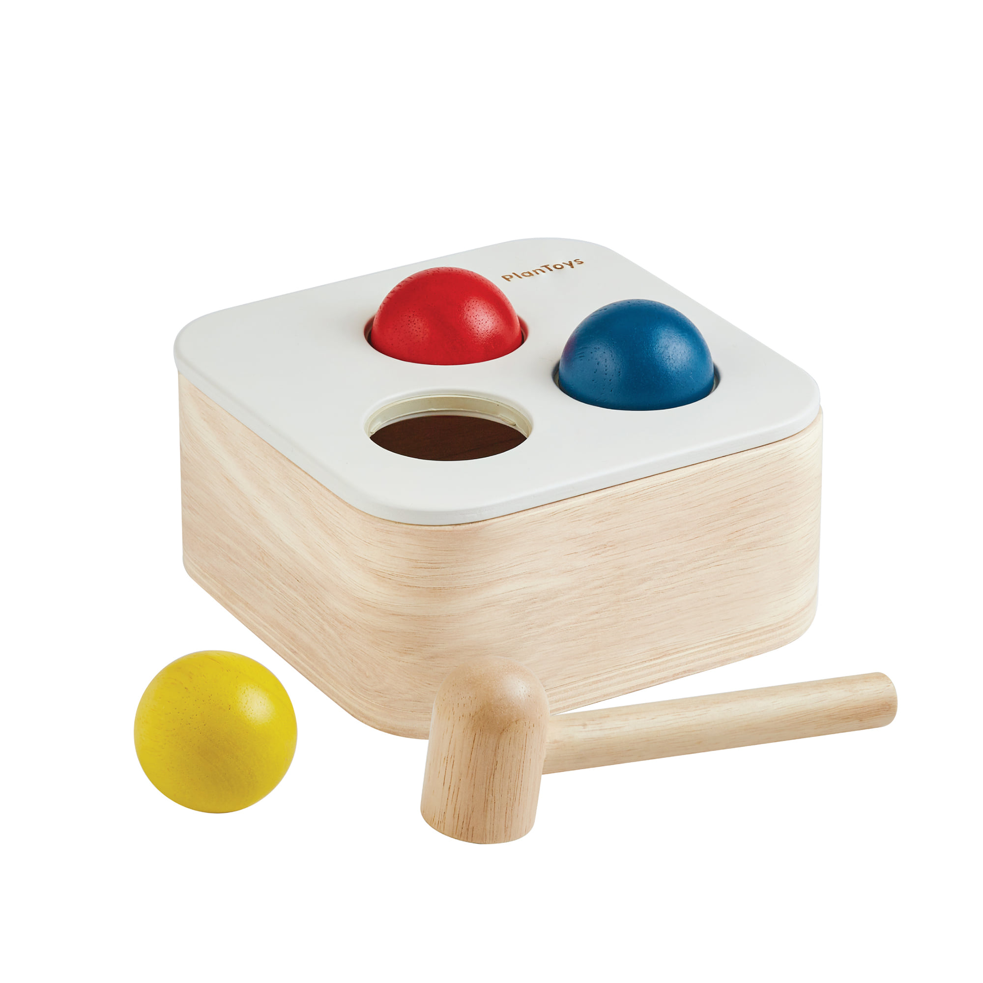 ชุดของเล่นไม้ PLANTOYS กล่องตอกลูกบอล สำหรับเด็กอายุ 12 เดือนขึ้นไป_0